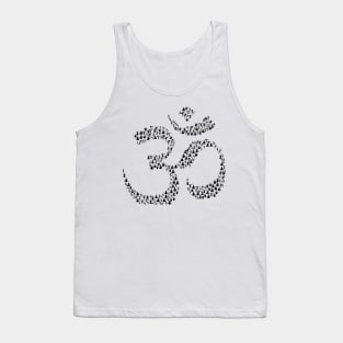 Aum Om Symbol Sign Yoga Poses Tank Top